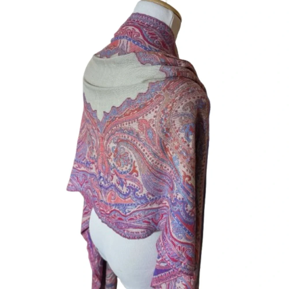 Paisley Large Scarf/Wrap